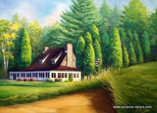 Club de Golf Grand'Mère ancien clubhouse Mauricie