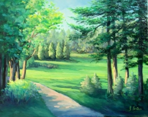 Golf Grand-Mère chemin pin
