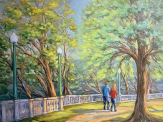 Parc St-Maurice Shawinigan couple marche