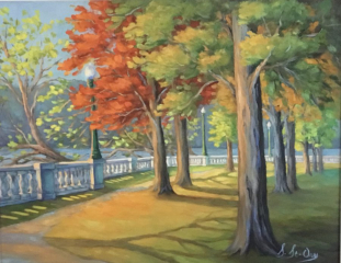 Parc St-Maurice Automne matin